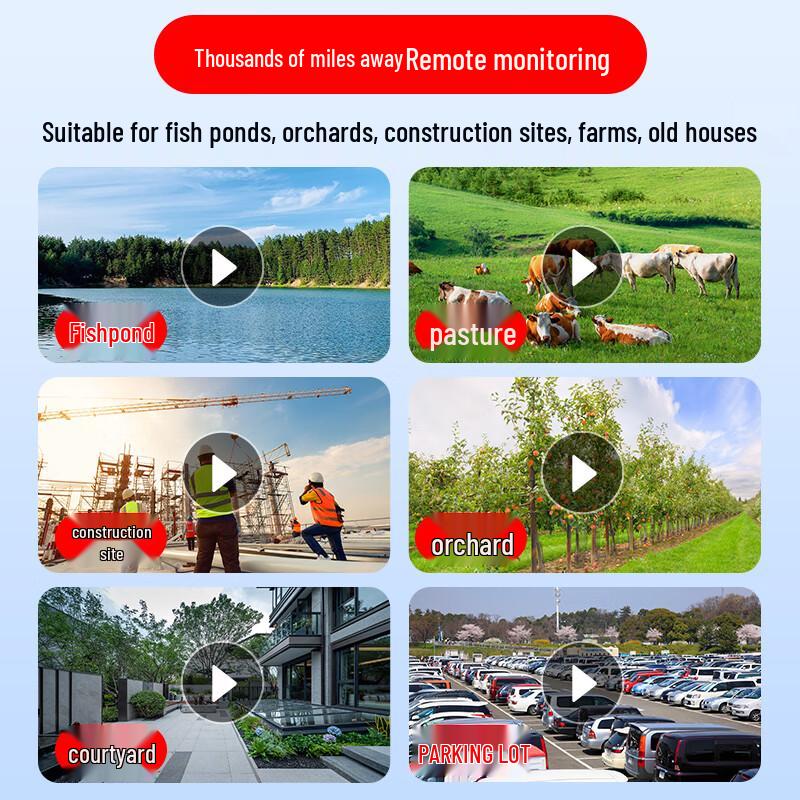 4G Solar Dual-Lens Outdoor Security Camera (CN version)