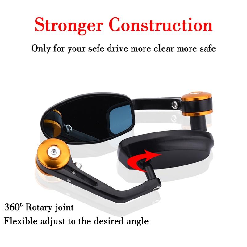 Мотоцикл 7/8 \ ручка, боковые зеркала заднего вида для Ducati Honda Yamaha KTM и т. д.