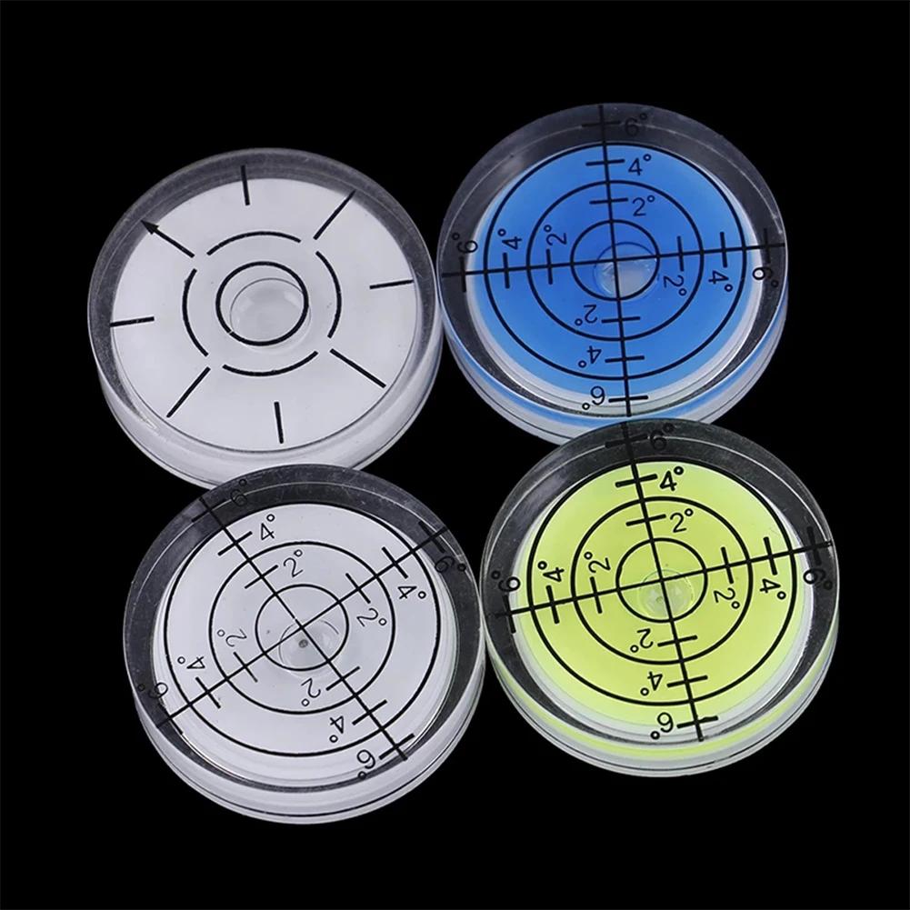 32mm Bubble Level Level Measuring Meter Precision Circular Inclinometer  Plastic Horizontal Ruler Measure Tools