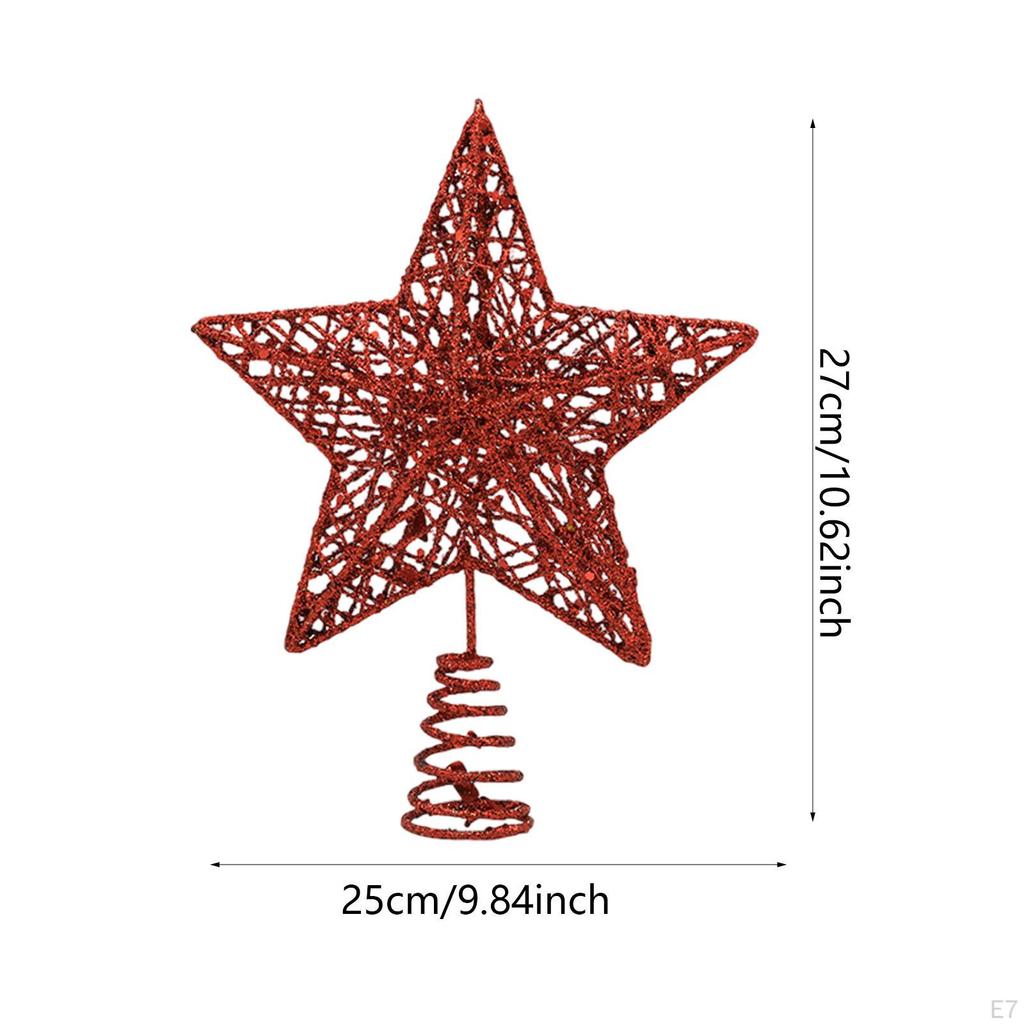 Украшения для рождественской елки Рождественский домашний декор Креативный блеск для верхушки дерева для вечеринки по случаю Нового года