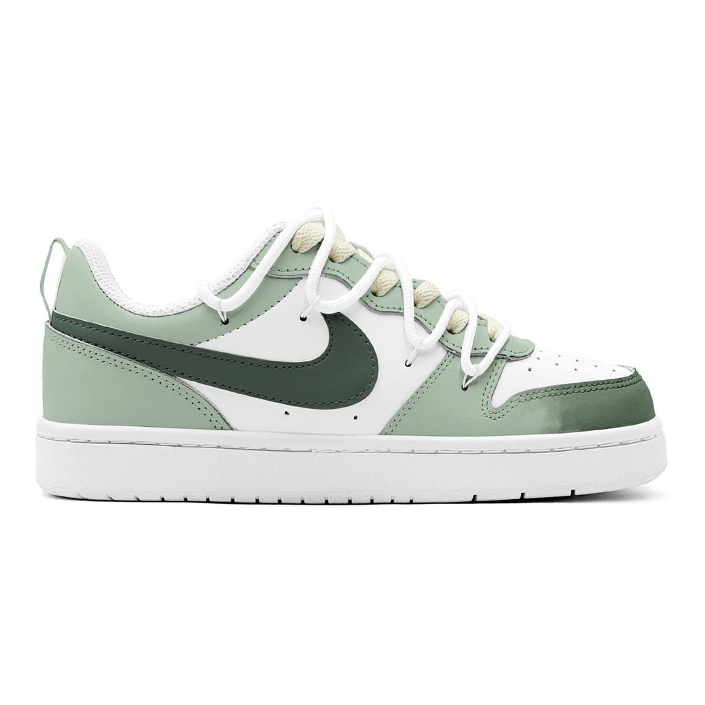 Nike Парный, из Court Borough, Винтажный сине-белый фарфор, Шинуазри, Элегантный, Color Block, Деконструкция BQ5448-100(TeamS1-S-BOX)