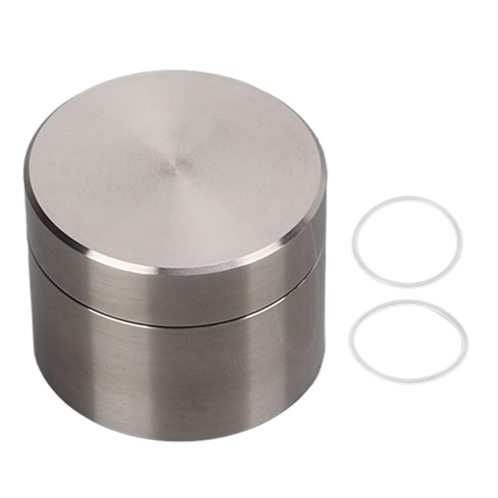 Stainless Steel Sealing Case Tea Leaf Canister Container Can Portable Box for