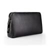Men's Genuine Leather Clutch with Waterproof, Anti-Theft, Smart Fingerprint Lock
