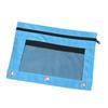Сумка для документов на молнии Водонепроницаемая папка для файлов на молнии Школьные канцелярские принадлежности Косметичка для макияжа