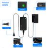 ACK-E10 AC Power Adapter LP-E10 Dummy Battery DR-E10 DC Coupler Kit for Canon Rebel T3 T5 T6 T7 1100D 1200D 1300D 1500D 2000D