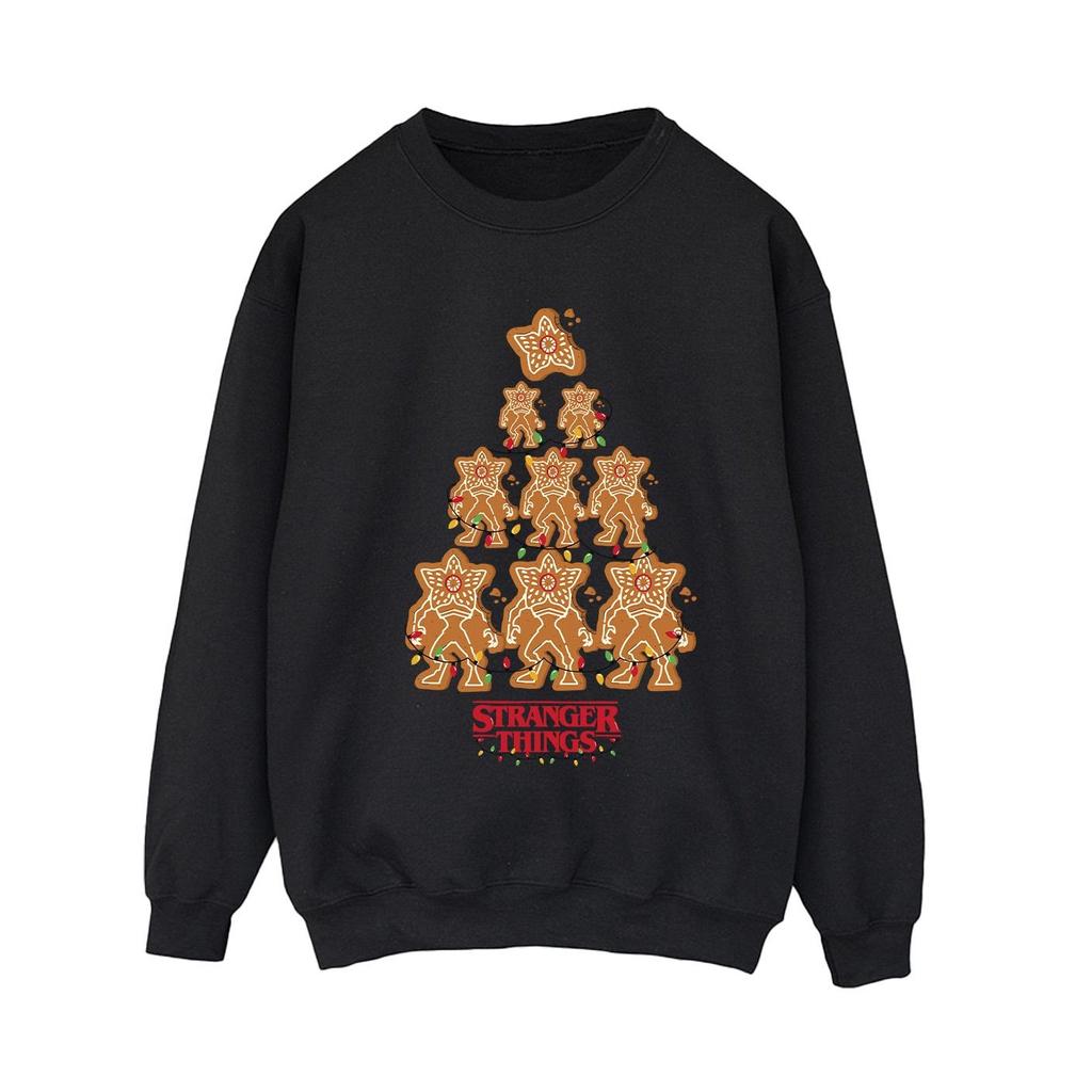 Netflix Womens/Ladies Stranger Things Gingerbread Sweatshirt