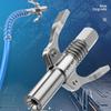 Grease Gun Adapter for Car Grease Coupler Lube Quick Release Lock On Coupling End 1/8 High-pressure Oil Injection Nozzle
