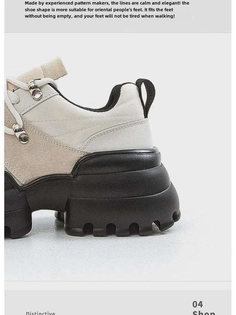 Женские кеды с квадратным носком 2024 года — Love Design, повседневные нишевые спортивные туфли для папы с толстой подошвой на весну и осень