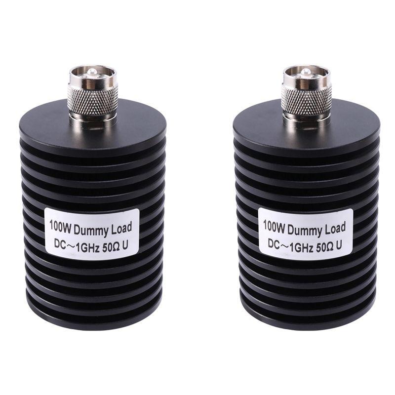 A84E-2X 100 Вт PL259 DC-1 ГГц Нагрузка, Заглушка нагрузки, UHF-разъем ВЧ коаксиальная нагрузка