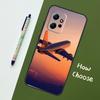 Airplane Plane Aircraft For Xiaomi Redmi Note 12S 11S 10S 9S Note 12 8 9 10 11 Pro Phone Case For Redmi 12 9 C 10C