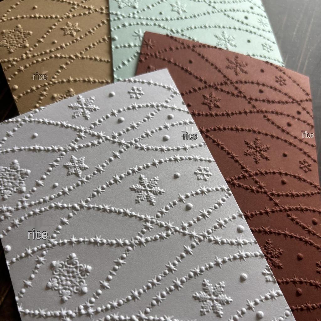 3D Textured Plastic Embossing Mold - Concave-Convex Template for DIY Journal Embossing, Set of 39.