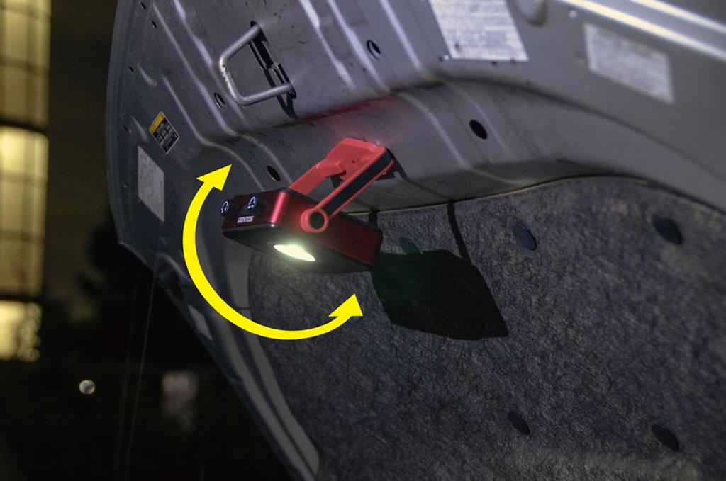 GENTOS Светодиодный прожектор Рабочий свет USB Перезаряжаемый 1000 люмен 6 часов освещения Пылезащитный Водонепроницаемый Использует специальный перезаряжаемый аккумулятор Ganz [Яркость]