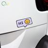 Креативная автомобильная наклейка в английском гоночном стиле, Уникальная декаль для защиты от царапин, Водонепроницаемая, Светоотражающая