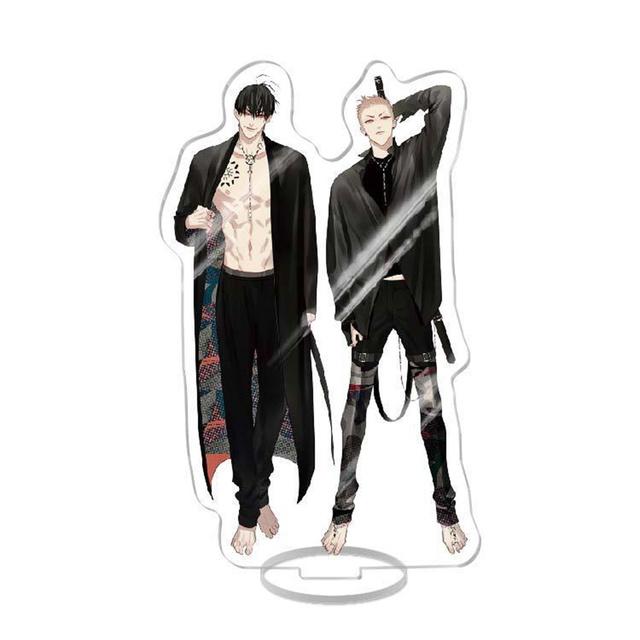 Игра Аниме 19 дней акриловая фигурка подставка модель игрушки старый Xian Hetian Jian Yi персонаж украшение стола 15 см косплей фанаты подарок