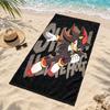 Sonic Microfiber Beach Towel Quick Dry Sand Free Lightweight Beach Towels for Travel Swimming Camping