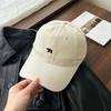 Stylish Simple Polar Bear Embroidery Versatile Baseball Cap Female Spring Summer Couple Vintage Shade Cap