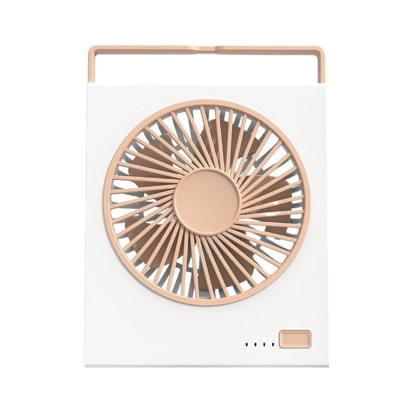 Portable Desktop & Wall-Mount Fan: Silent, Folding, Lightweight, USB Charging for Bedroom/Office