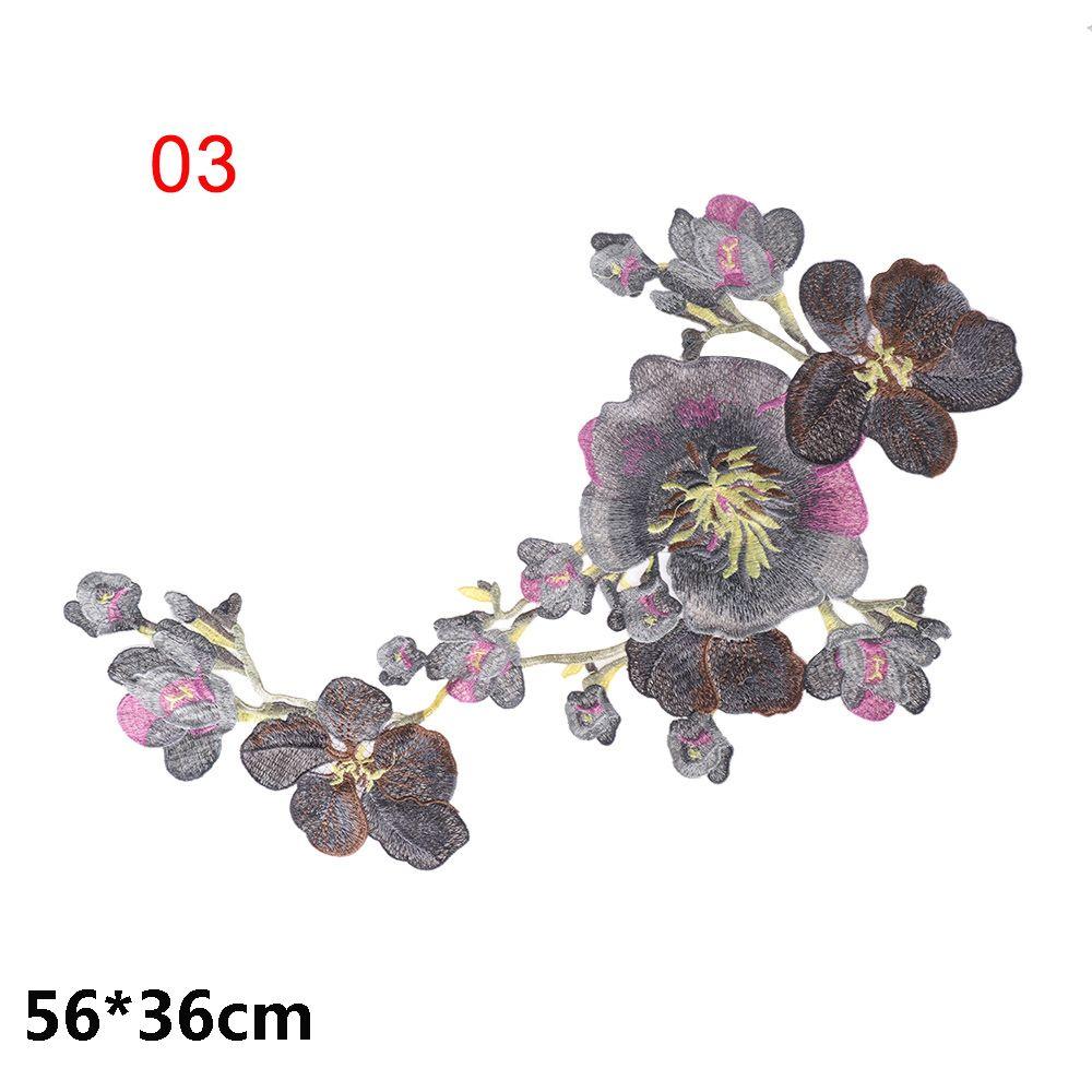 Швейные принадлежности кружевная отделка цветок вырез платья аппликация вышитый воротник нашивка на одежду