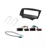Car Stereo Radio Fascia Panel ISO & Aerial Fitting Kit For Ford KA Black 2009-16