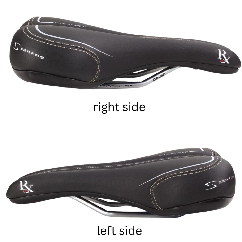 SERFAS 279X152 Comfortable Bicycle Saddle MH-RX Shock-Absorbing High-Performance