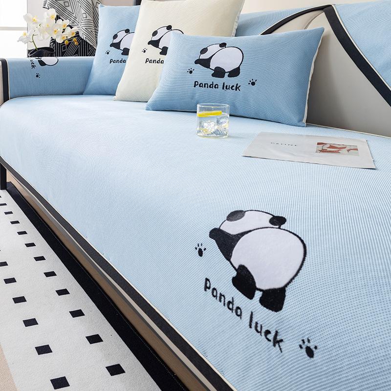 Summer New Sofa Cushion Seat Cushion One Piece Universal Simple New Combination Sofa Cover Summer Cool Cushion