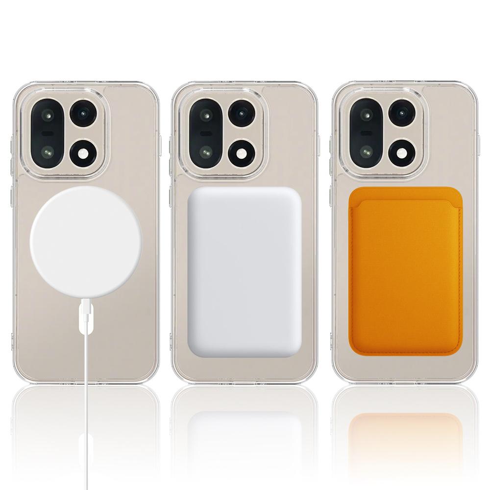Case for OnePlus 15, Fusion Hybrid, for MagSafe, transparent