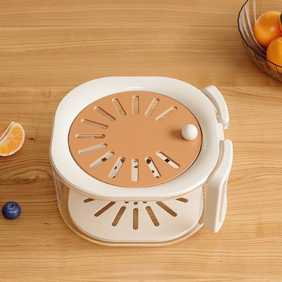 Корзина для сушки с разборной конструкцией Прозрачная видимая Штабелируемая Многофункциональный контейнер для сушки Полый сетчатый поддон