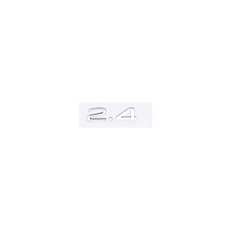 3D ABS 2.4 3.2 3.6 4.2 Letter Car Rear Trunk Tailgate Fender Door Badge Emblem Adhesive Sticker For Hot A4 A5 A6 A7 A8 Q3 Q5 Q7