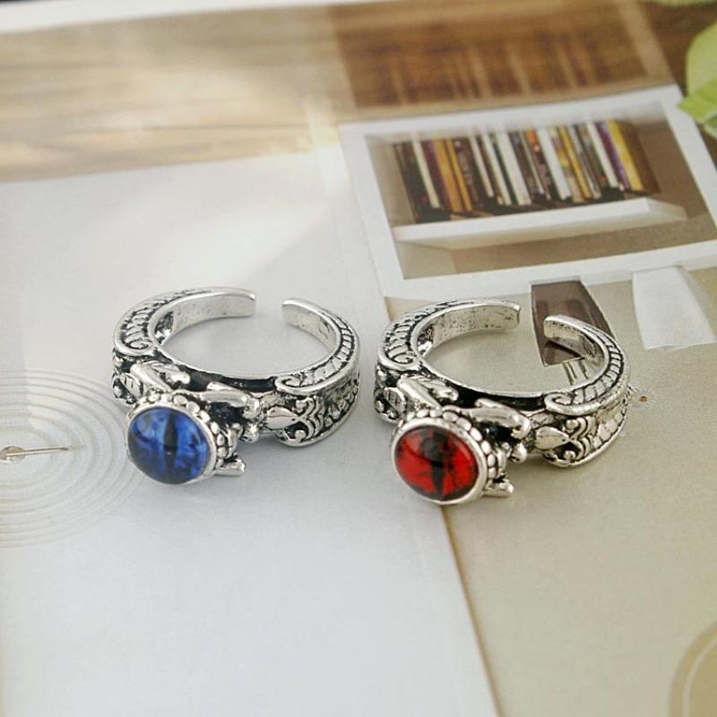 Simple Men's Open Creative Decoration Japanese and Korean Trendy Student Index Finger Ring