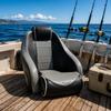 Marine Driver Seat Waterproof Boat with Hinge High Back for Yacht, Anglers