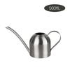 1.5L 304 Stainless Steel Watering Pot Extended Nozzle Green Plant Watering Can Watering Kettle Gardening Tools