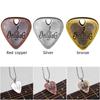 Zinc Zinc Zinc Alloy Guitar Parts and Accessories Guitar Pick Metal Guitar Pick Zinc Zinc Zinc Alloy Pick Plectrum