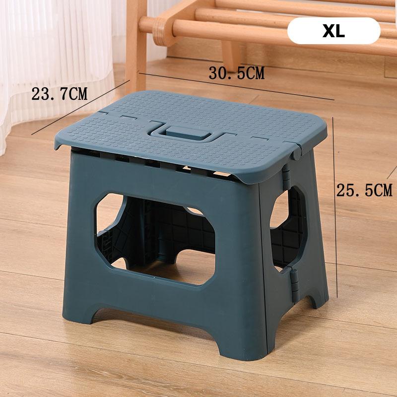 Modern Simple Outdoor Portable Plastic Bench Small Stool Folding Stool