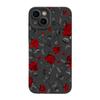 Ретро Цветочный Розовый Арт Принт Чехол для Телефона для Серии iPhone 17 16 15 14 13 12 11 Pro Max Plus Двухслойная Защита
