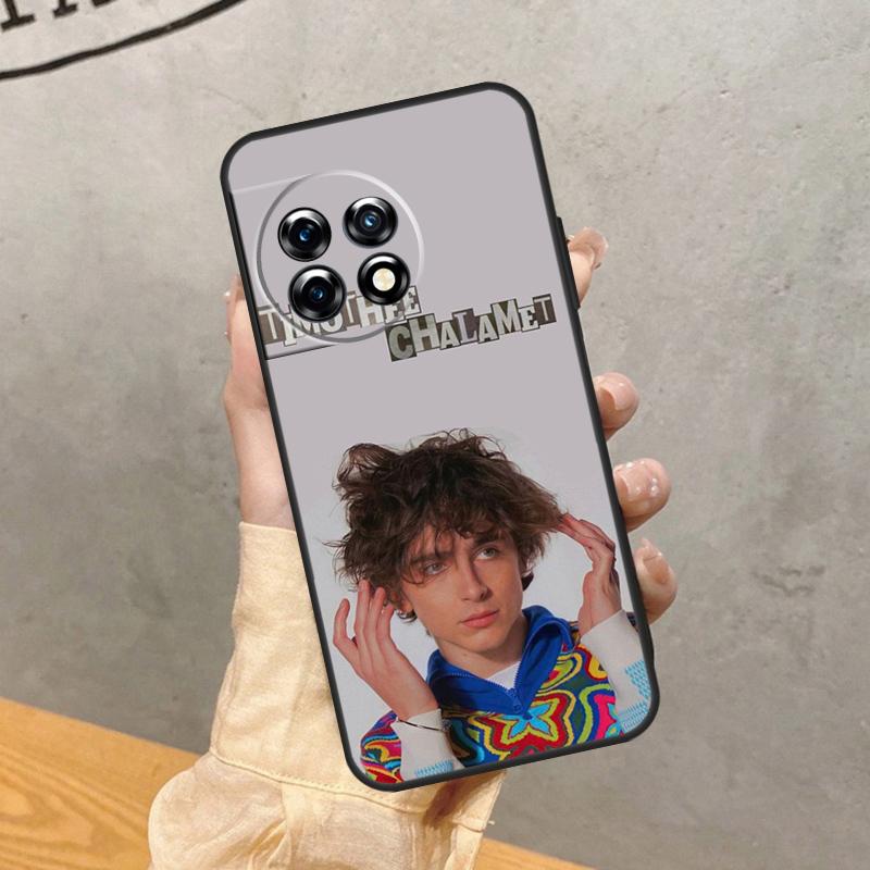Чехол Timothee Chalamet для OnePlus 15 15R 13 13R 13T 12 12R 11 10 10R 10T 8T Nord 5 CE 4 2 3 Lite N20 N30
