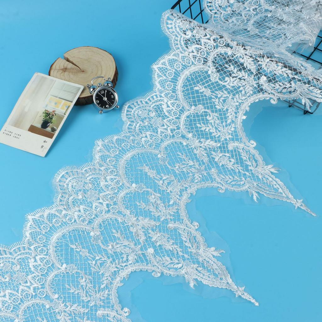 Bead Mesh Large Lace Decoration Hollow Lace Dance Dress Wedding Dress Clothing Accessories 36Cm