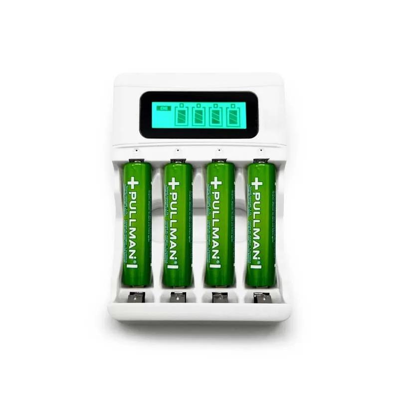 Piles Rechargeables Et Chargeur De Piles Powerset Aaa Pullman