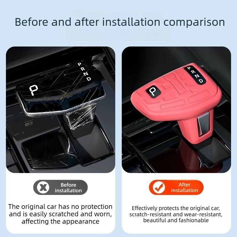 Gear Shift Knob Cover, Interior Decoration Modification Accessories for Hyundai ix35 / Elantra
