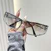 Женские модные полые солнцезащитные очки ретро новая личность уличные фото солнцезащитные очки стимпанк роскошные прозрачные линзы трендовые оттенки