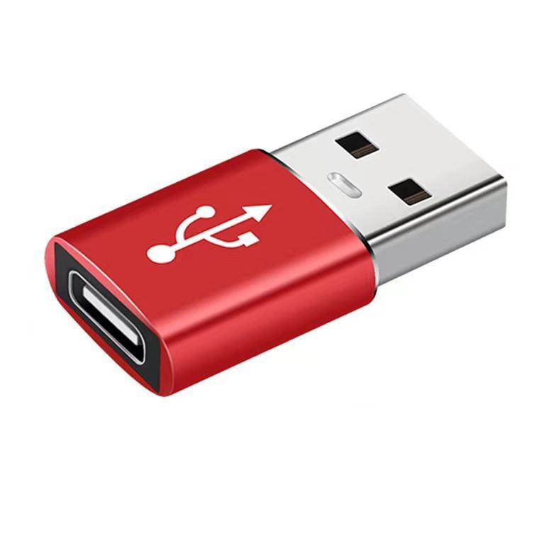 Адаптер USB на Type-C и кабель для передачи данных с быстрой зарядкой для наушников и автомобильных зарядных устройств