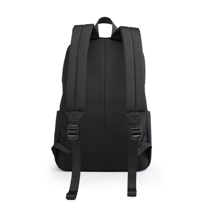 Dickies Large Logo Print Versatile Zipper Backpack Unisex Backpack Black 173U90LBB99BK01