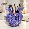 Multi-functional Storage Box Makeup Brush Holder, with Thickened Stable Base, Fairies Decor Silk Pen Organizer for Desk Texture Box, Dressing