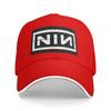 Унисекс Бейсболки Логотип NIN Nine Inch Nails Уличная одежда для улицы Летние Спортивные Бейсболки Кепки в стиле Хип-хоп Кепки Casquette