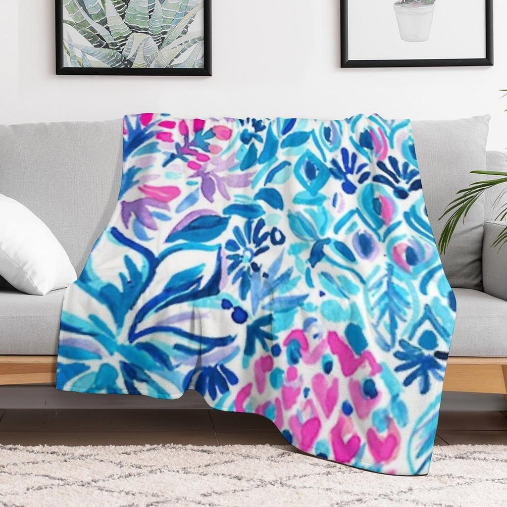 Best trends items Throw Blanket Color Fast Cozy Throw Blanket