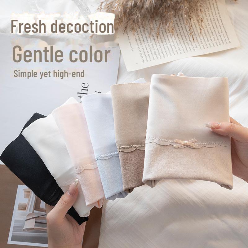 «Женское бесшовное хлопковое нижнее белье с высокой талией — антибактериальное, большого размера, легкая поддержка живота, подтяжка бедер»