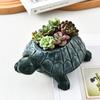 Turtle Succulents Planter Resin Animal Flower Pot Tabletop Decoration Turtle Statue Planter for Garden Home Indoor Outdoor Use