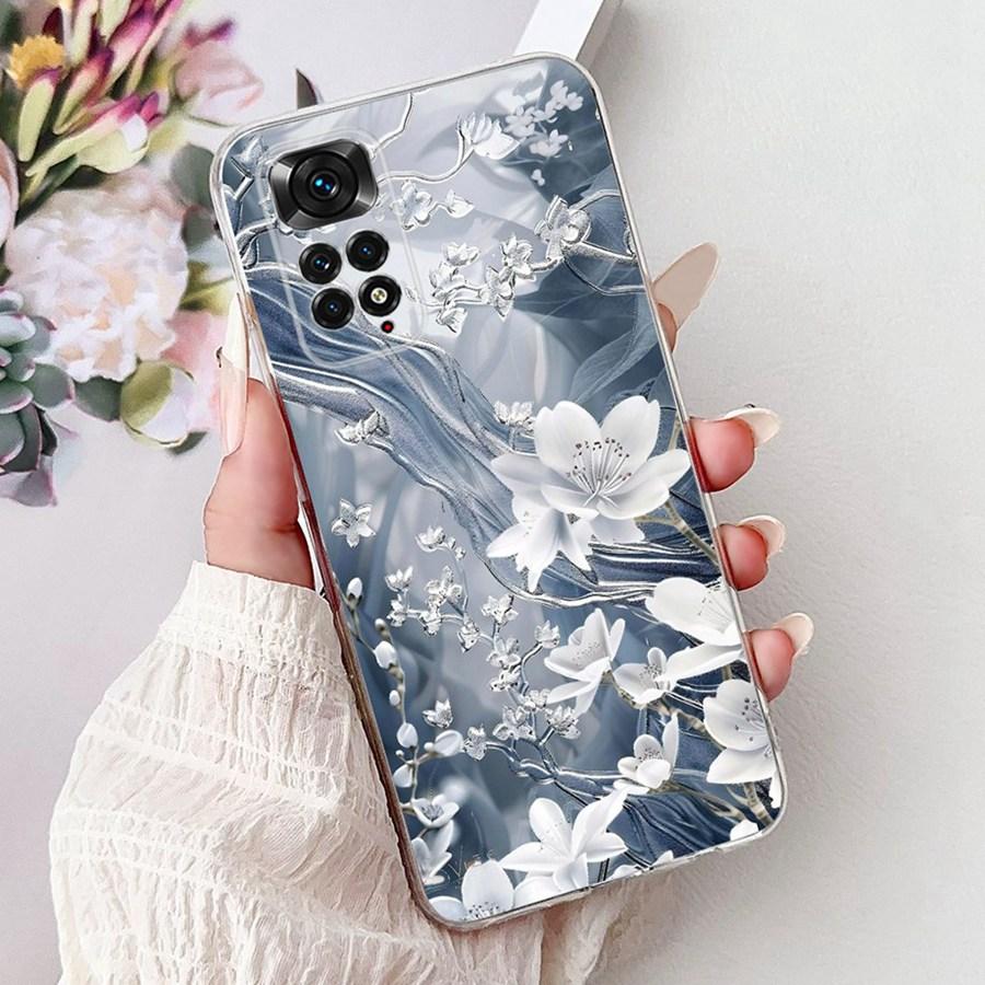 Чехол для телефона Xiaomi Redmi Note 11 Pro 11S 4G, роскошная окрашенная ТПУ крышка для Redmi Note11 4G Global, мягкий силиконовый Fundas Capa