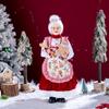 Рождественский пекарь г-жа. Плюшевая елочная игрушка Санта-Клаус
