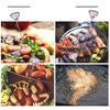 Термометр для гриля-смокера BBQ из нержавеющей стали, 0℃-120℃, измеритель температуры, тестер