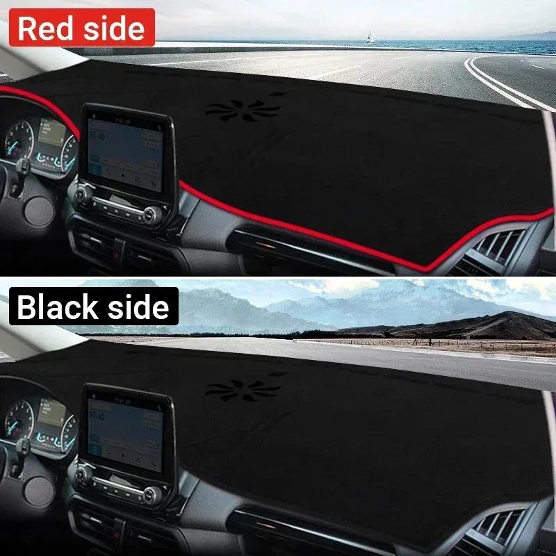 Car For Ford EcoSport 2018 Dashboard Cover Sunshade Anti-UV Carpets Non-slip Protector Mat Inner Accessories